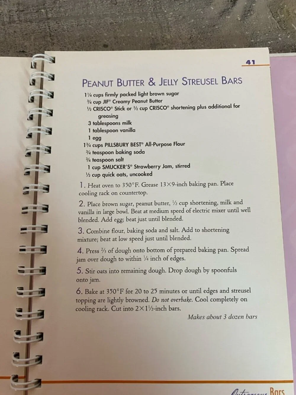 Favorite Brand Name Incredibly Easy Cookies-Spiral Cookbook Great Shape! BAKING!